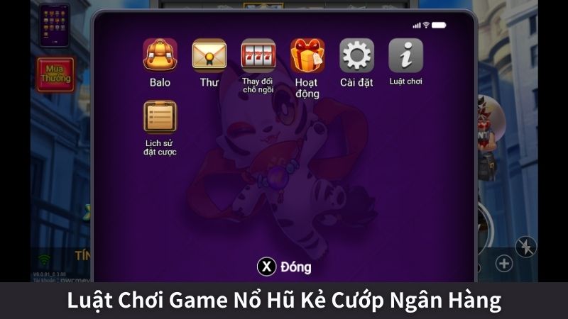 Luật Chơi Game Nổ Hũ Kẻ Cướp Ngân Hàng